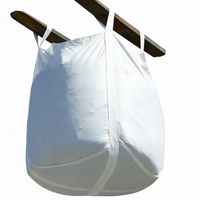 Sac souple FIBC de 1 tonne de qualité alimentaire, respirant, à fond plat, pour le chargement de marchandises en vrac