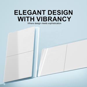 Elektrischer Schalter PC-Glasscheibe US-Standard Dünnwand schalter 2-Gang-Schalter für elektrische Teile Neues Design - Product Image 5