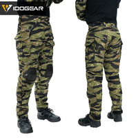IDOGEAR Hommes G3 Chasse Paintball Tactique Extérieur Duty Pantalon Camouflage Pantalon Tactique Pantalon avec Genouillères Bdu Pantalon