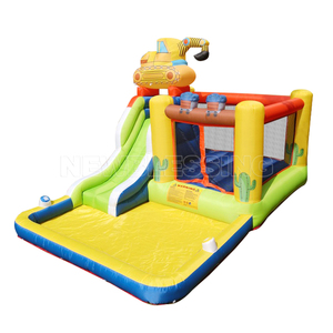 Petit château gonflable Oxford pour enfants, intérieur/extérieur, modèle NB-93016, pour jardin et maison, jouets gonflables pour enfants. - Product Image 1
