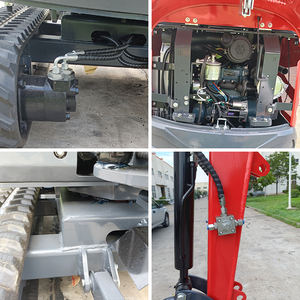 2025 xu hướng mới earthmoving máy mini Máy xúc với thủy lực động cơ diesel Digger cabin cho trang trại sử dụng - Product Image 4