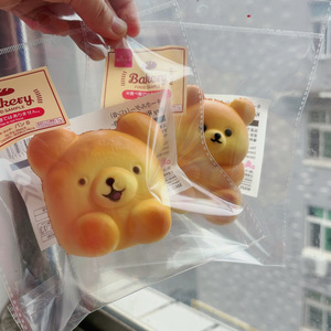 Single Pack Super Soft Sticky Slow Rising <b>Cute</b> Thai <b>Bear</b> Simulation Squishy, Finger Sucking Stress Relief Squeeze Toy - Product Image 2