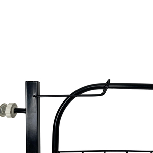 Pintu Pengaman Lipat Ramah Lingkungan untuk Rumah, Penghalang Hewan Peliharaan, Dapat Dikunci, Mencegah Hewan Peliharaan Masuk ke Tangga - Product Image 4