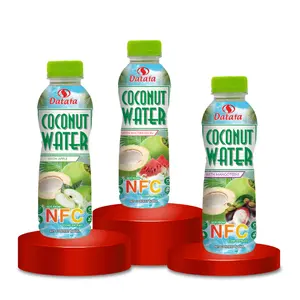 Bebida de coco Nfc, jugo de frutas y verduras, sabor a alimentos, certificación Haccp, embalaje personalizado, sin azúcar, hecho en Vietnam