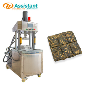 DELI ASSISTANT Petite Presse à Gâteau Carré de Thé Noir Pu'er DL-6CY1-15 pour Usage Domestique, Moteur à Engrenages Contrôlé par PLC, 380V/50Hz 5.7KW, Boîte de Vitesses - Product Image 1