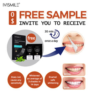 Bandes de blanchiment sans peroxyde CP/HP PAP Bandes de blanchiment des dents Bandes de blanchiment des dents brillantes sans résidus Logo privé - Product Image 2