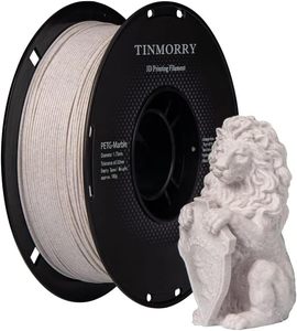 Filament d'imprimante 3D TINMORRY 1,75 mm, filament PETG écologique, PLA/ABS/PETG/ASA/TPU, 1 kg/rouleau, tiges en plastique, marbre PETG - Product Image 4