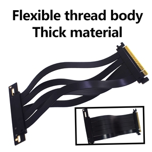 <span class=keywords><strong>สาย</strong></span>ต่อขยาย TISHRIC 20 ซม. ความเร็วเต็ม <span class=keywords><strong>4.0</strong></span> <span class=keywords><strong>PCIE</strong></span> X16 <span class=keywords><strong>สาย</strong></span>ทองแดงหุ้มฉนวนสำหรับการ์ดจอ GPU <span class=keywords><strong>สาย</strong></span>ต่อขยายแบบยืดหยุ่น - Product Image 6
