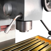Machine de perçage et de fraisage verticale ZX50C, 3 axes, DRO, mini-fraiseuse manuelle, légère, 380V/220V