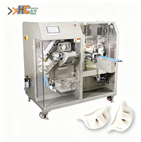Machine à raviolis automatique avec différents moules, machine à samosas haute vitesse, fabricant professionnel de machines à gyozas