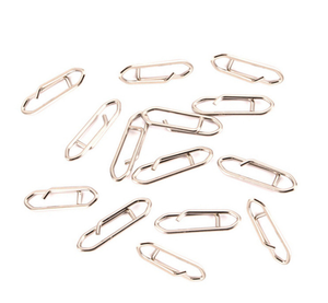 Leurre de pêche à échange rapide et Ultra solide, clips en acier inoxydable, accessoires de pêche, verrou de la côte, clips de pêche à la carpe - Product Image 6