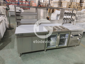 Mostrador de Té con Leche de Acero Inoxidable para Tienda de Té de Burbujas Móvil, el Más Popular - Product Image 4