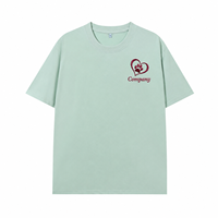 T-shirt personnalisé brodé avec motif cœur et empreinte de patte, texte personnalisé, cadeau et vêtement pour les amoureux des animaux