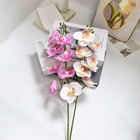 Bouquet de 7 Phalaenopsis artificielles pour décoration de mariage – Vente en gros et arrangements floraux