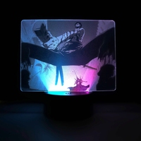 Figuras de plexiglás grabadas con foto real, lámpara 3d de enfermera, luz led nocturna, diseños de anime, luz usb y batería para enfermería