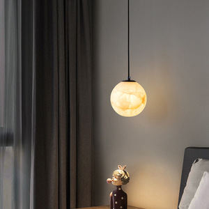Lustre artistique lunaire avec télécommande, design planétaire de taille moyenne, pour mariage ou salon - Product Image 4