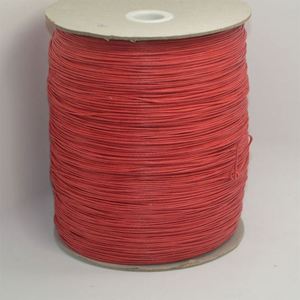 Cordon élastique tressé fin de 1 mm en gros, écologique, imperméable, haute ténacité pour sacs, vêtements, chaussures, textiles de maison, chapeaux - Product Image 1