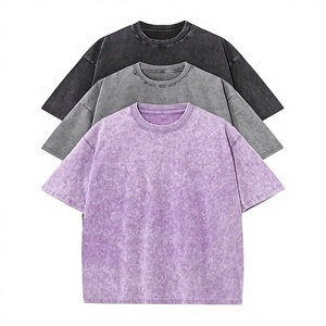 T-shirt vintage surdimensionné pour homme, style streetwear unisexe, 100% coton, délavé à l'acide, respirant, manches courtes, décontracté, été - Product Image 1