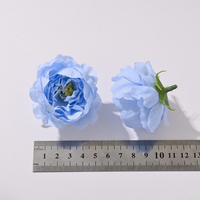 Großhandel 5cm Langlebige Mini-Seidenblumenköpfe für Weihnachts-, Halloween- und Schulanfangsdekorationen