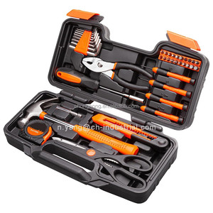 Ensemble d'<span class=keywords><strong>outils</strong></span> combinés de 39 pièces, orange, multifonctionnel, pour la réparation à domicile, ensembles d'<span class=keywords><strong>outils</strong></span> portables, kit d'<span class=keywords><strong>outils</strong></span> à main pour la maison - Product Image 4