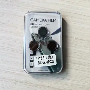 新款突出眼镜片片后相机保护玻璃手机多色相机镜片片适用于iPhone 15 pro max