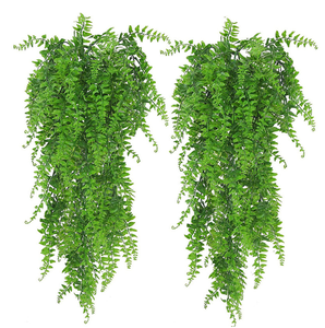 Feuilles de fougère persane artificielles de 78 cm, décoration murale en plastique, guirlande suspendue <span class=keywords><strong>pour</strong></span> mariage, fête, <span class=keywords><strong>balcon</strong></span>, décoration de chambre, mur végétal - Product Image 3