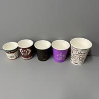 Gobelets jetables à paroi simple personnalisables OEM/ODM pour café, eau minérale, tequila – Haute qualité, écologiques, biodégradables, sur mesure