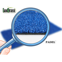 Gazon de pagaie synthétique Monofilament bouclé, mono-fibre STX Supercourt, terrain de Paddle, gazon de Paddle artificiel pour Tour de monde