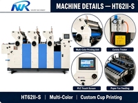 Máquina de Impresión Offset de 2, 3 y 4 Colores, Marca KANGQI, 220V/380V, 2000-8000 Hojas/Hora, 1 Año de Garantía, Accionamiento por Motor