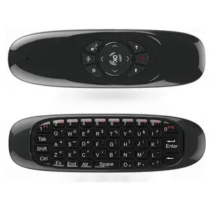 Artassher — Mini clavier sans fil C120 2.4 ghz, télécommande TV, Air Fly Mouse, pour Android TV Box