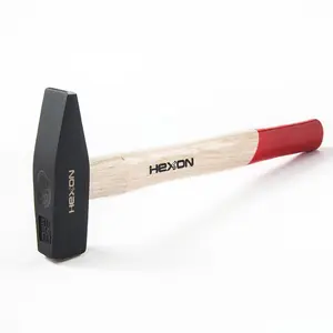 Carbon stahl gebleichte holz griff holz martillo fitter mechanische maschinist hammer