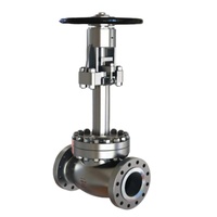 API/ANSI/CE DN20-DN100 de gaz liquide à très basse température CF8m 150lb/300lb/1500lb Vanne sphérique résistante à la corrosion et au frottement