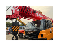 Grúa Telescópica Usada Sany 250H, Capacidad de 25 Toneladas, Motor Scania, Altura de 42 m, Excelente Estado, Componentes Hidráulicos Rexroth