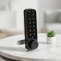Cerradura Digital para Gabinete MK735 con Código PIN, Cerradura para Gabinete de Oficina en Casa, Cerradura con Pantalla Táctil para Muebles