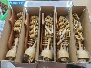 Wood Anti Aging Rolling System Small Magic Cool Body Massage Beauty Products - Product Image 4
