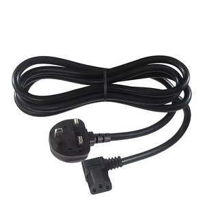 Câble d'alimentation CA pour ordinateur BS vers C13 220V 6 pieds IP11 avec conducteur en cuivre pur à 100% et gaine en PVC - Product Image 2