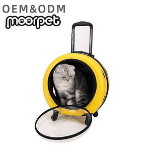Grand sac de transport pour animaux de compagnie approuvé par les compagnies aériennes, sac à dos imperméable pour animaux de compagnie, pour chats et <span class=keywords><strong>chiens</strong></span>, bagages de voyage pour animaux de compagnie - Product Image 1