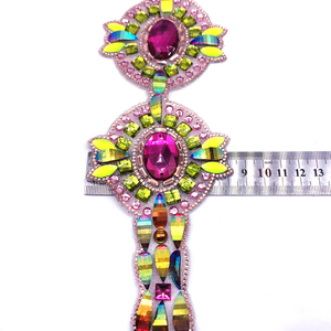 Vincy <span class=keywords><strong>Mas</strong></span>, Proveedor de Disfraces de Carnaval, Adornos de Diamantes Personalizados, Adornos de Resina con Pedrería Termoadhesiva para Disfraces de Carnaval, Tocados - Product Image 6