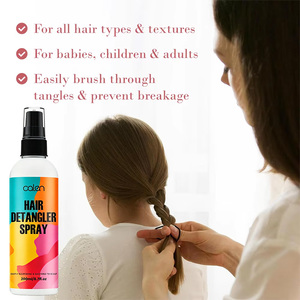 Luxfume 6.7oz Après-shampoing sans rinçage <span class=keywords><strong>hydratant</strong></span> et démêlant pour <span class=keywords><strong>cheveux</strong></span> <span class=keywords><strong>bouclés</strong></span>, secs et abîmés, infusé à l'huile de coco - Product Image 3
