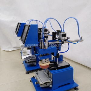 Imprimante de tampon de bouteille de parfum d'ampoule de logo de stylo de 1 couleur Tampografia Machine d'impression de tampon de tampographie - Product Image 4