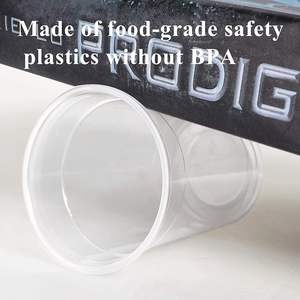 12Oz Clear Printing Disposable PP <b>Plastic</b> <b>Cups</b> Single Wall Round Style for Tea Beer Wine Juice <b>Drinks</b> Fruit Cold Beverages - Product Image 4