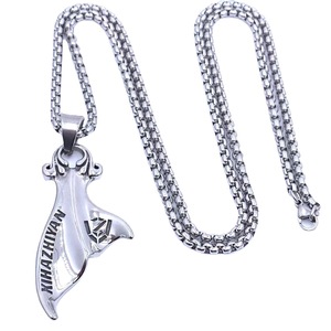 Colgante Cola de Ballena Xihazhiyan de Acero Inoxidable, Amuleto Unisex con Temática Animal para Uso Diario 216099 - Product Image 5