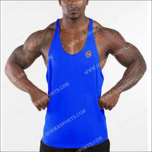 Tapa del tanque de gimnasio de entrenamiento tanque Top Fitness Tank top gimnasio Chaleco de capacitación - Product Image 3