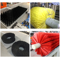 Machine à tufter industrielle à grande vitesse pour brosses de débavurage et de polissage, et brosses de nettoyage, avec moule personnalisé