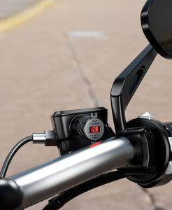 Voltmètre de <span class=keywords><strong>moto</strong></span> et <span class=keywords><strong>chargeur</strong></span> <span class=keywords><strong>USB</strong></span> QC3.0 pour <span class=keywords><strong>moto</strong></span> <span class=keywords><strong>BMW</strong></span> - Product Image 6