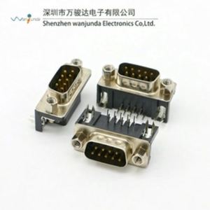 DSUB-DR-9M-CS D-Sub Connector Electronic Component - Product Image 1