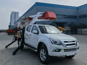 Camión elevador diésel de 31 m 4x2, vehículo aéreo aislado, camión con cesta elevadora, camión con plataforma elevadora de 14 m - Product Image 3