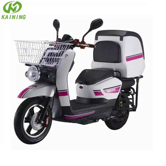 Nouvelle livraison de nourriture Scooters 72V 1500W Shopping moto électrique livraison familiale