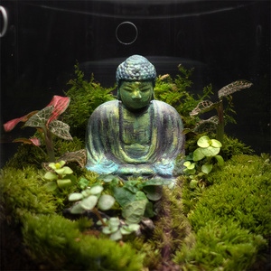 IOTA Mini Kamakura Bouddha, <span class=keywords><strong>figurine</strong></span> artisanale en résine peinte à la main, modèle de sculpture d'autel bouddhiste - Product Image 4