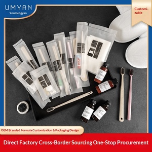 <span class=keywords><strong>Kit</strong></span> de toilette jetable pour hôtel, vente en gros du fabricant, ensemble d'articles de toilette, brosse à dents, dentifrice, logo personnalisable, B&B, auberge, maison d'hôtes - Product Image 3